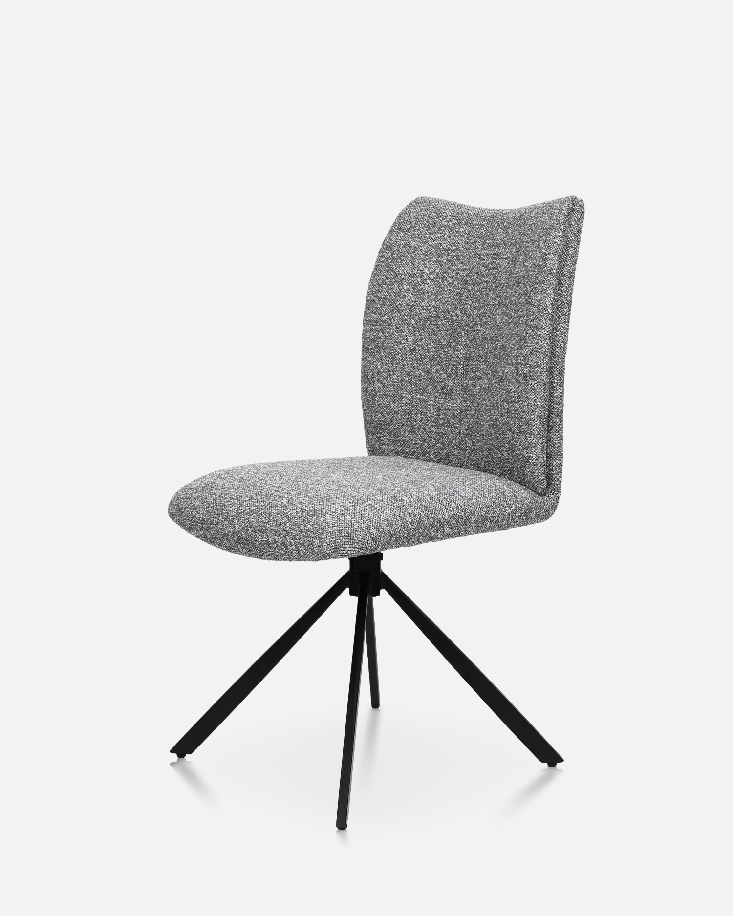 Minimalistické otočné jídelní židle