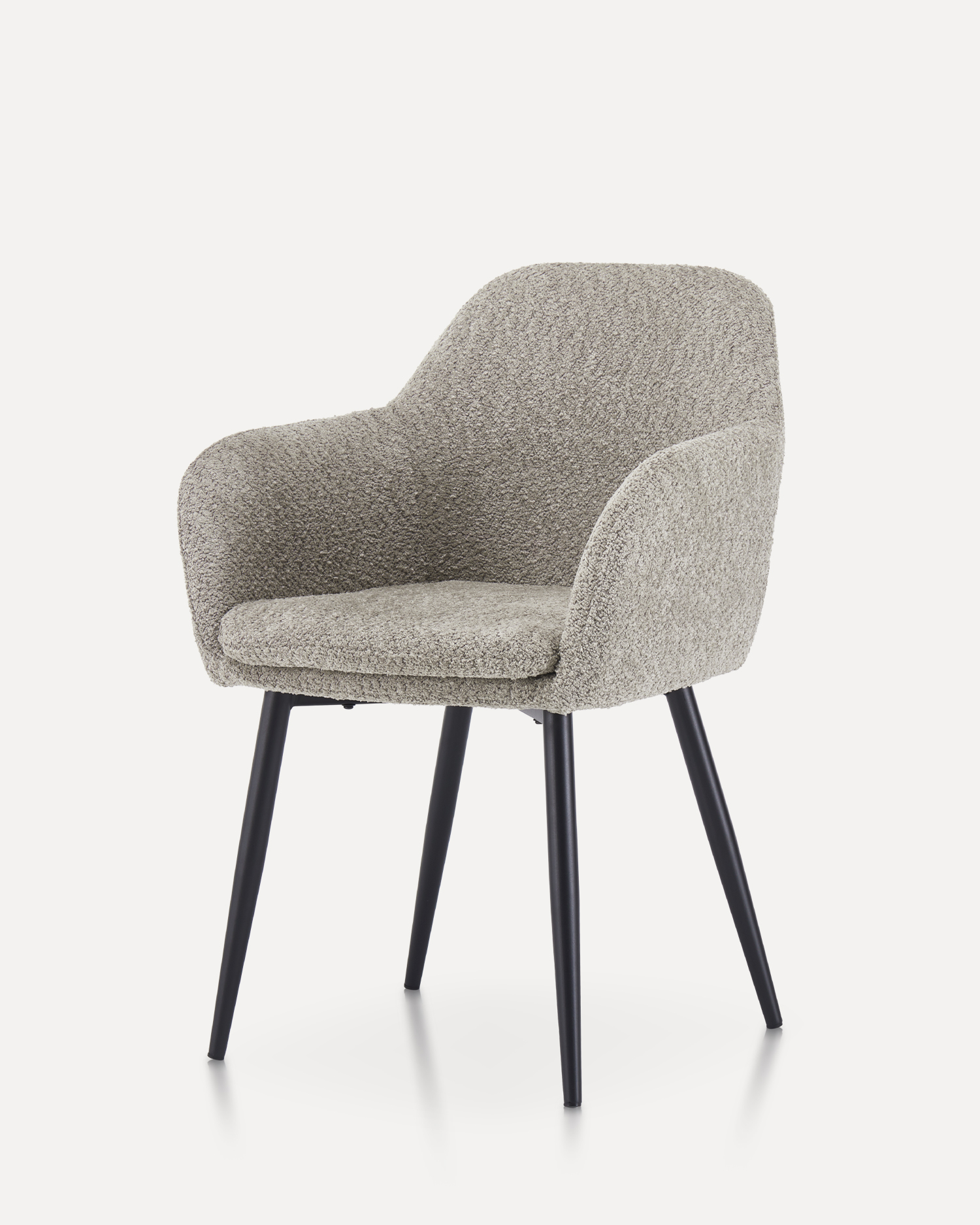 Měkká čalouněná jídelní židle