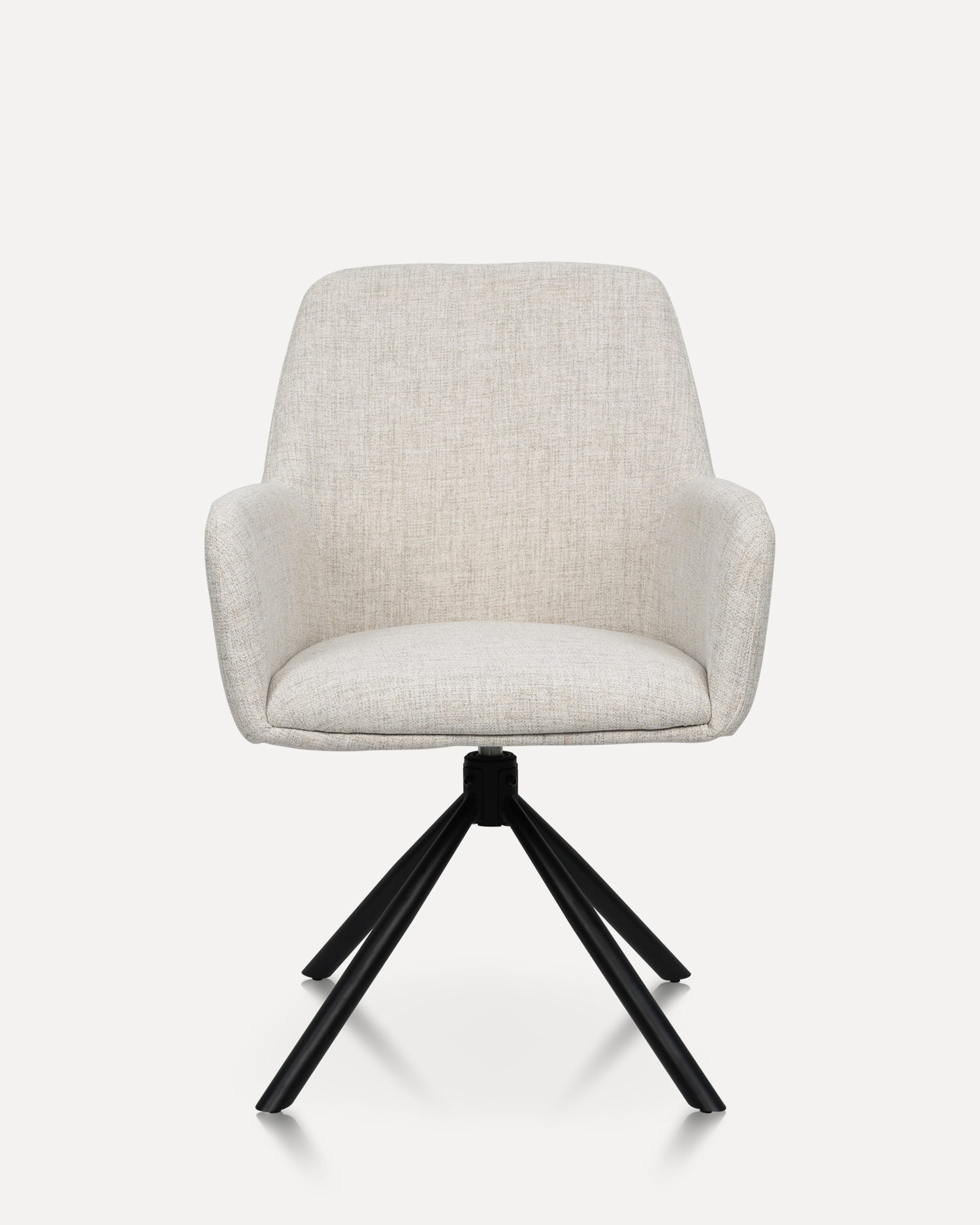 Otočná tkanina jídelní židle Otočná tkanina jídelní židle