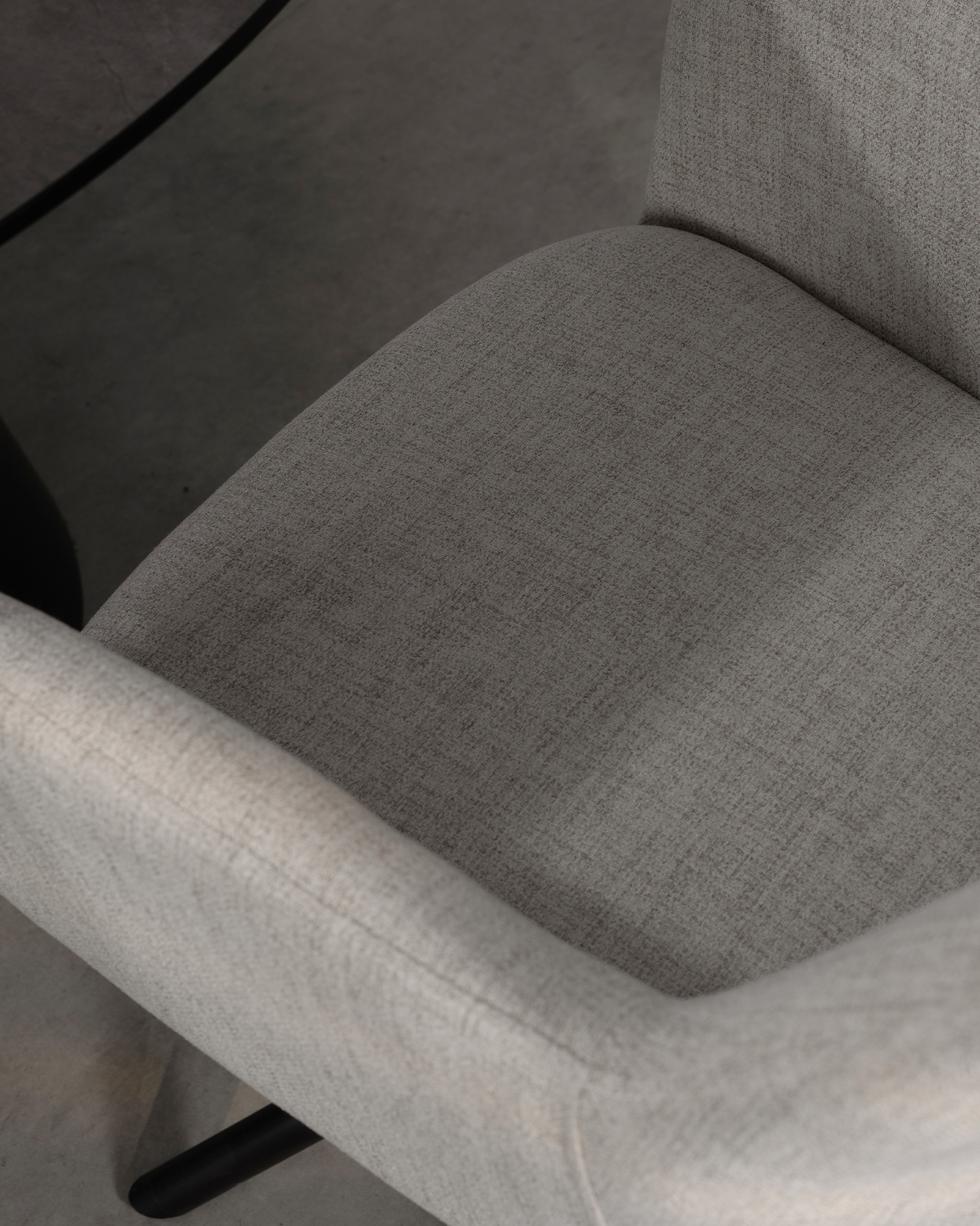 Otočná tkanina jídelní židle Otočná tkanina jídelní židle