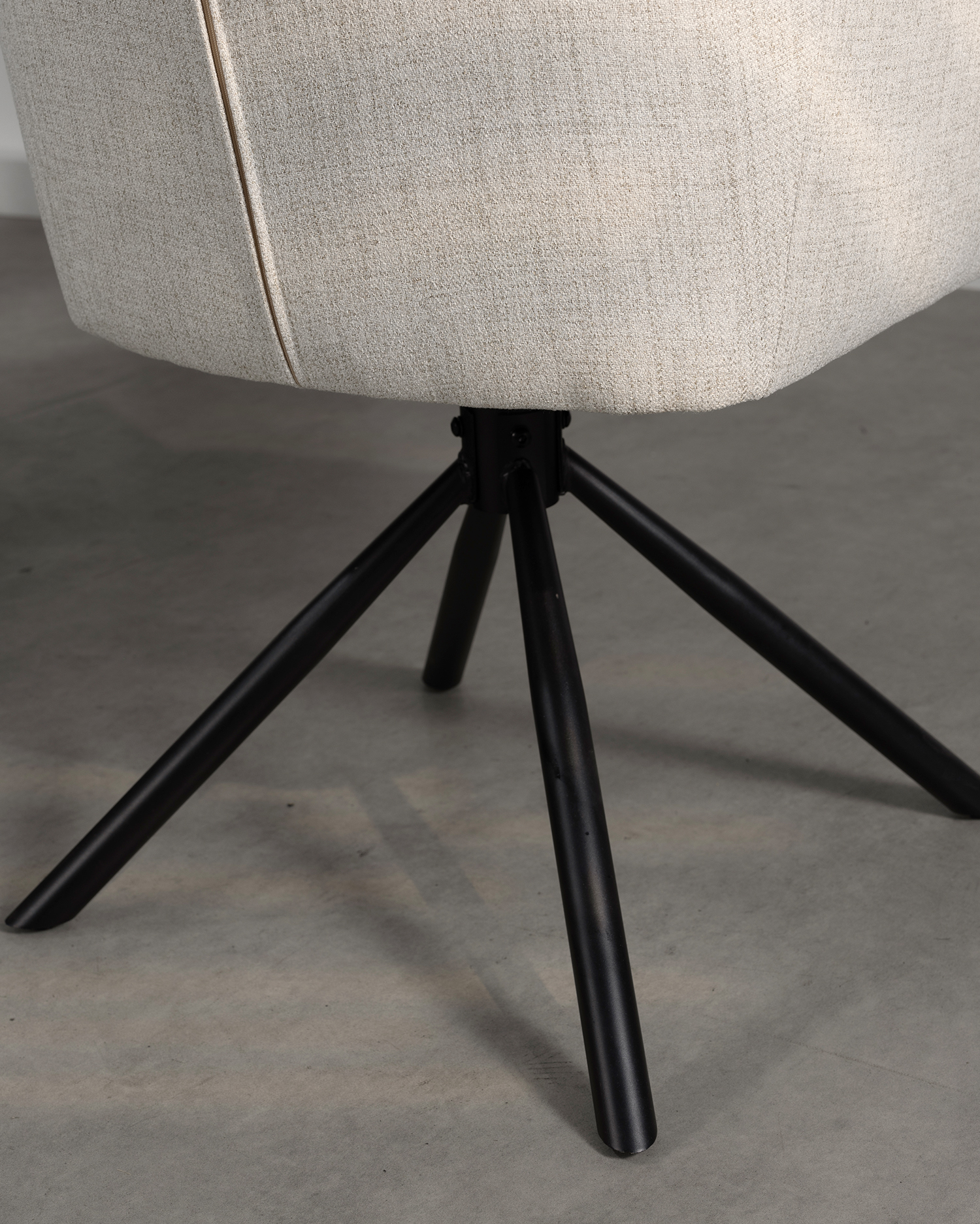 Otočná tkanina jídelní židle Otočná tkanina jídelní židle