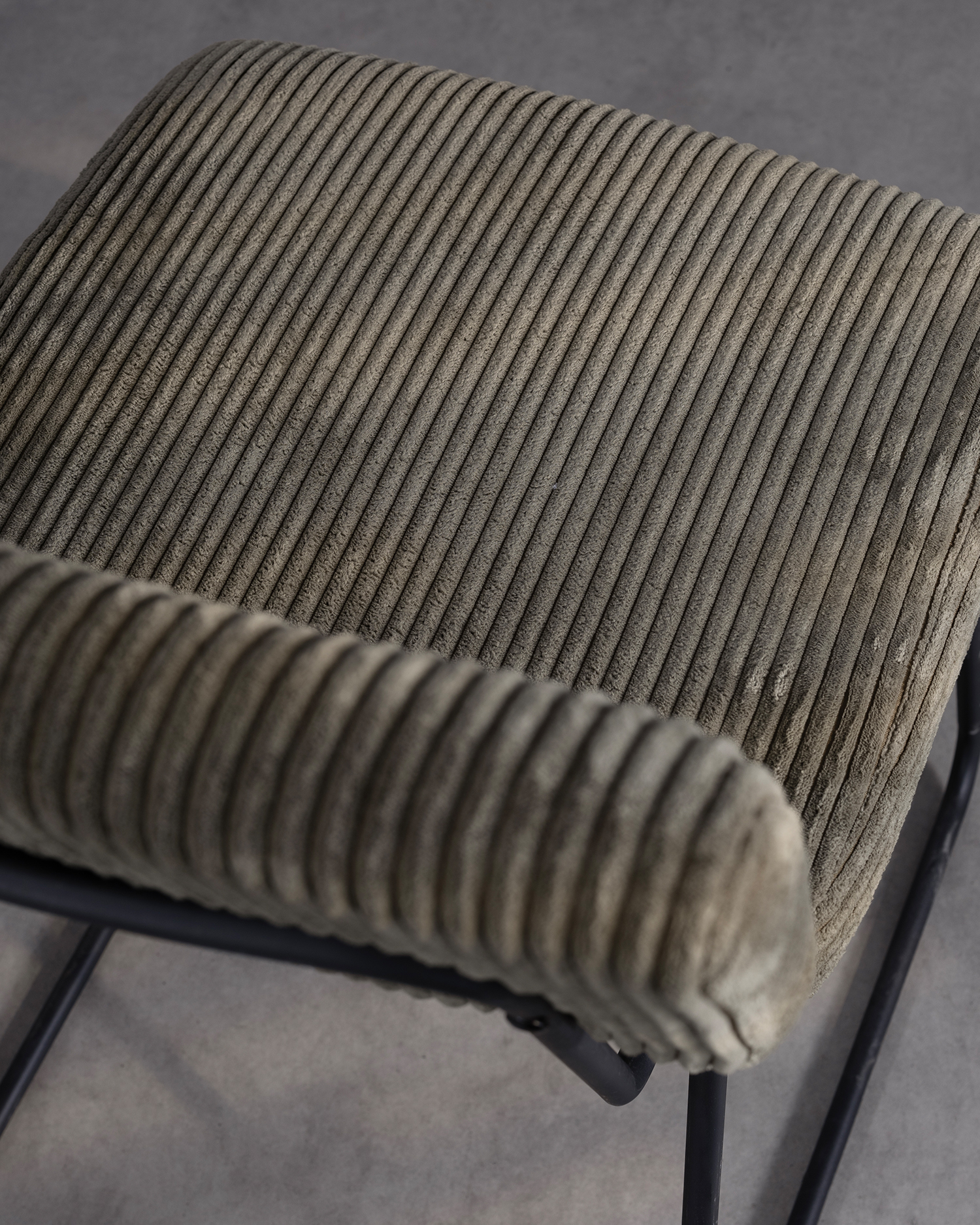 Corduroy Fabric Jídelní židle Corduroy Fabric Jídelní židle