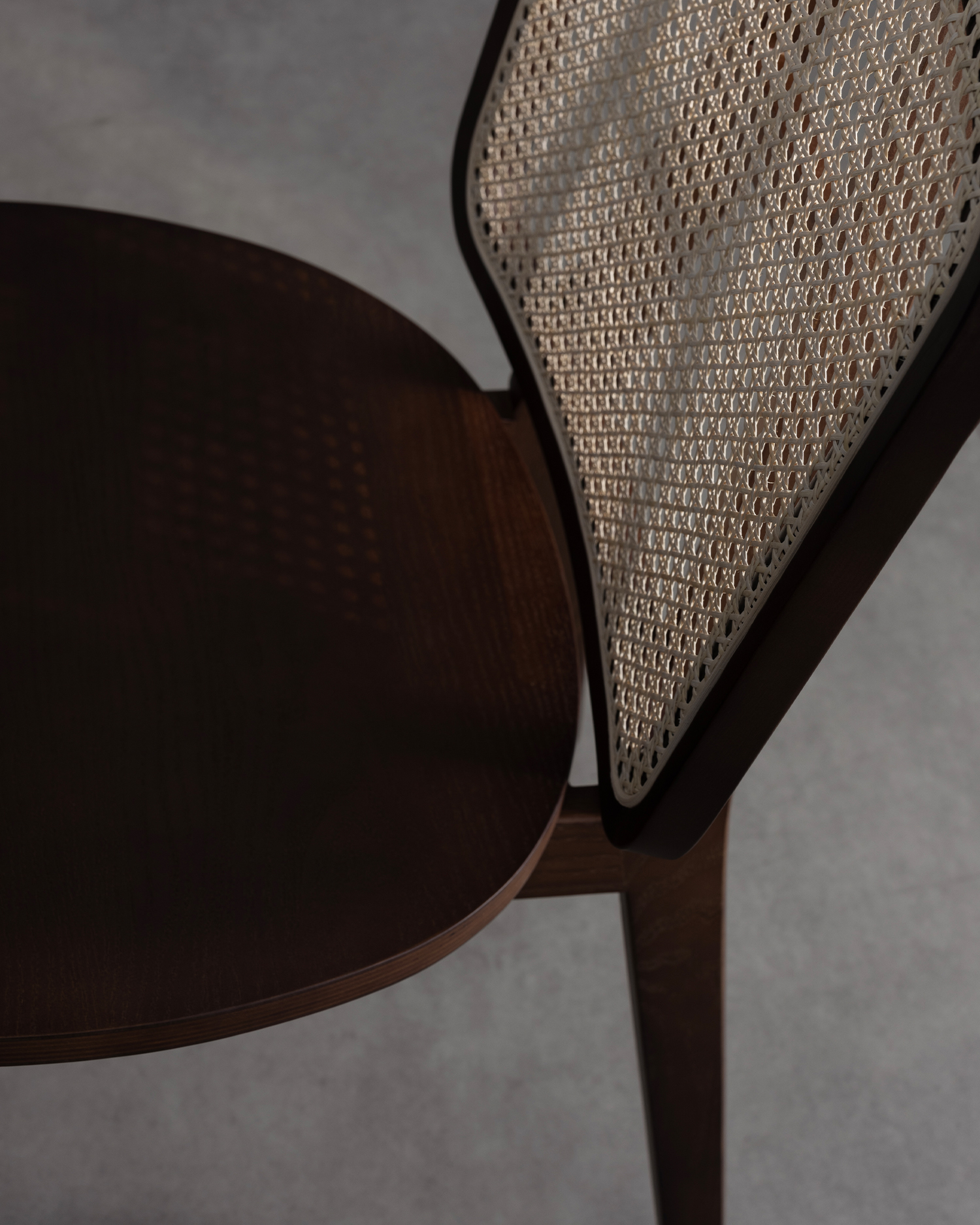 Vintage ratan zpět dřevěné židle Vintage ratan zpět dřevěné židle