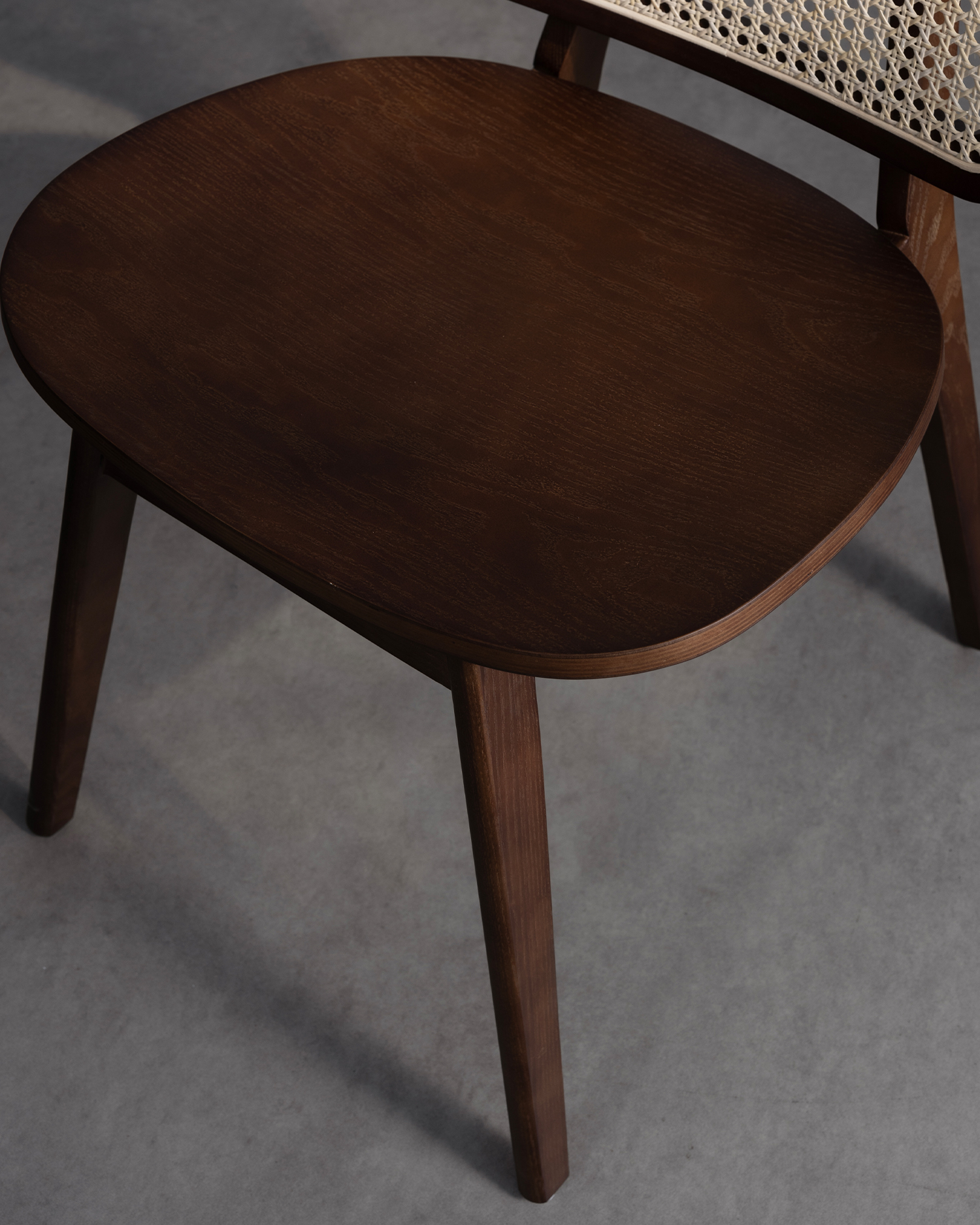 Vintage ratan zpět dřevěné židle Vintage ratan zpět dřevěné židle