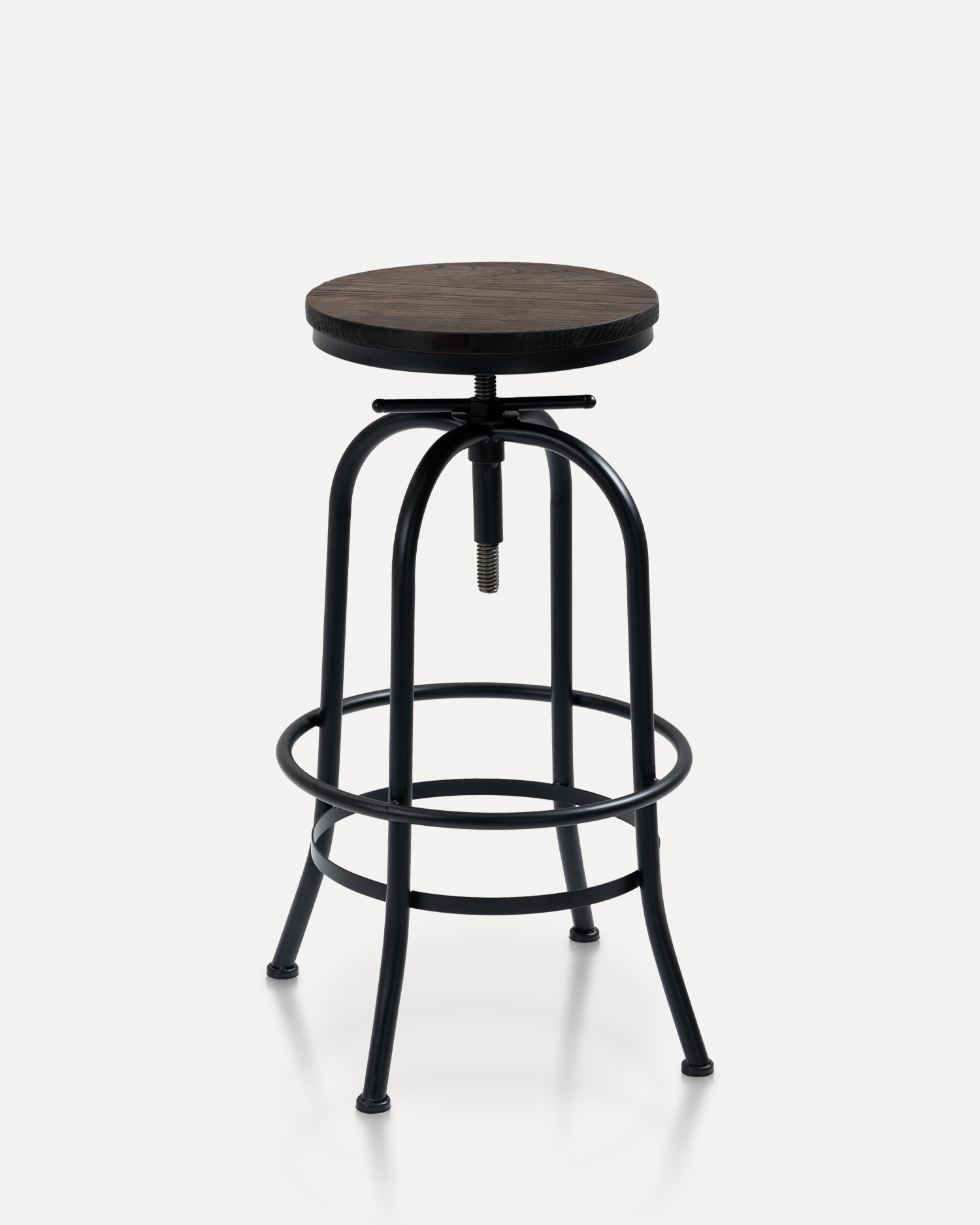 Nastavitelná železná stolička