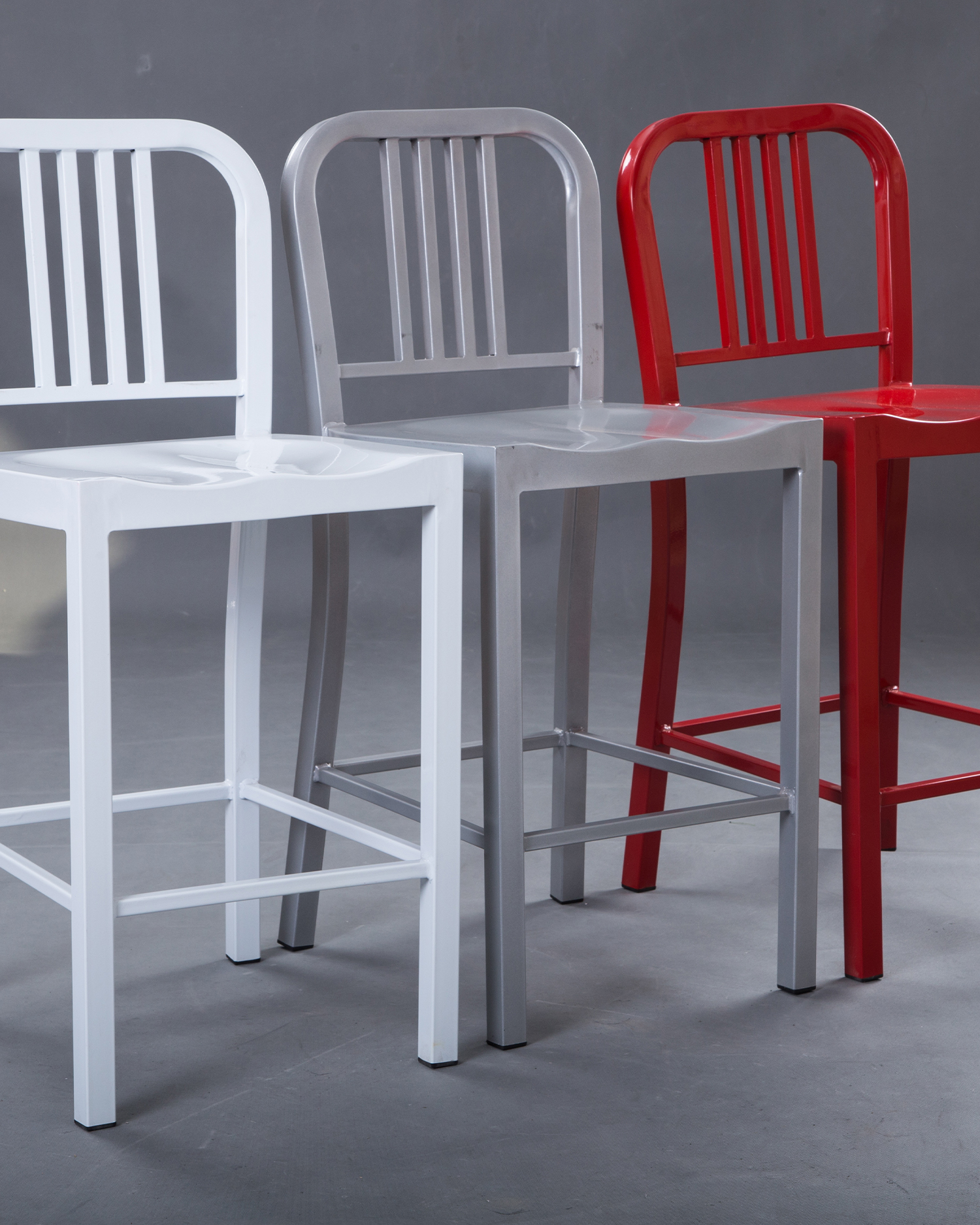 Kovová židle námořnictva Kovová židle námořnictva