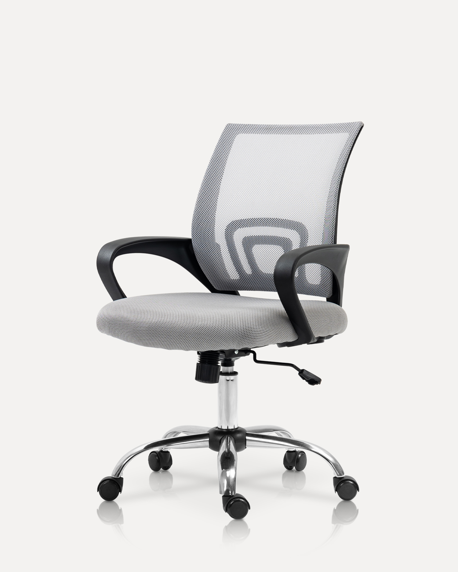 Klasická Chromed Office Chair