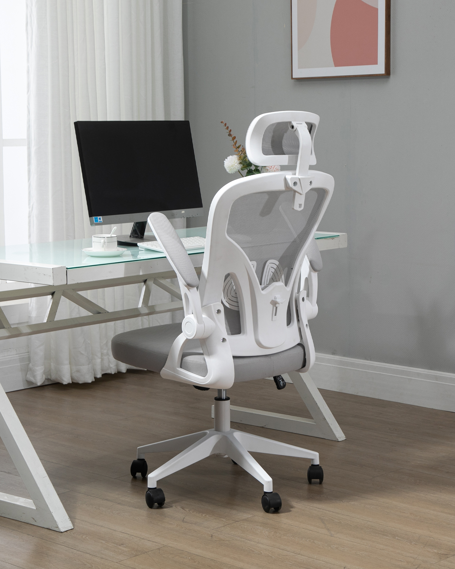 Kancelářská židle s nastavitelnou loketou Kancelářská židle s nastavitelnou loketou