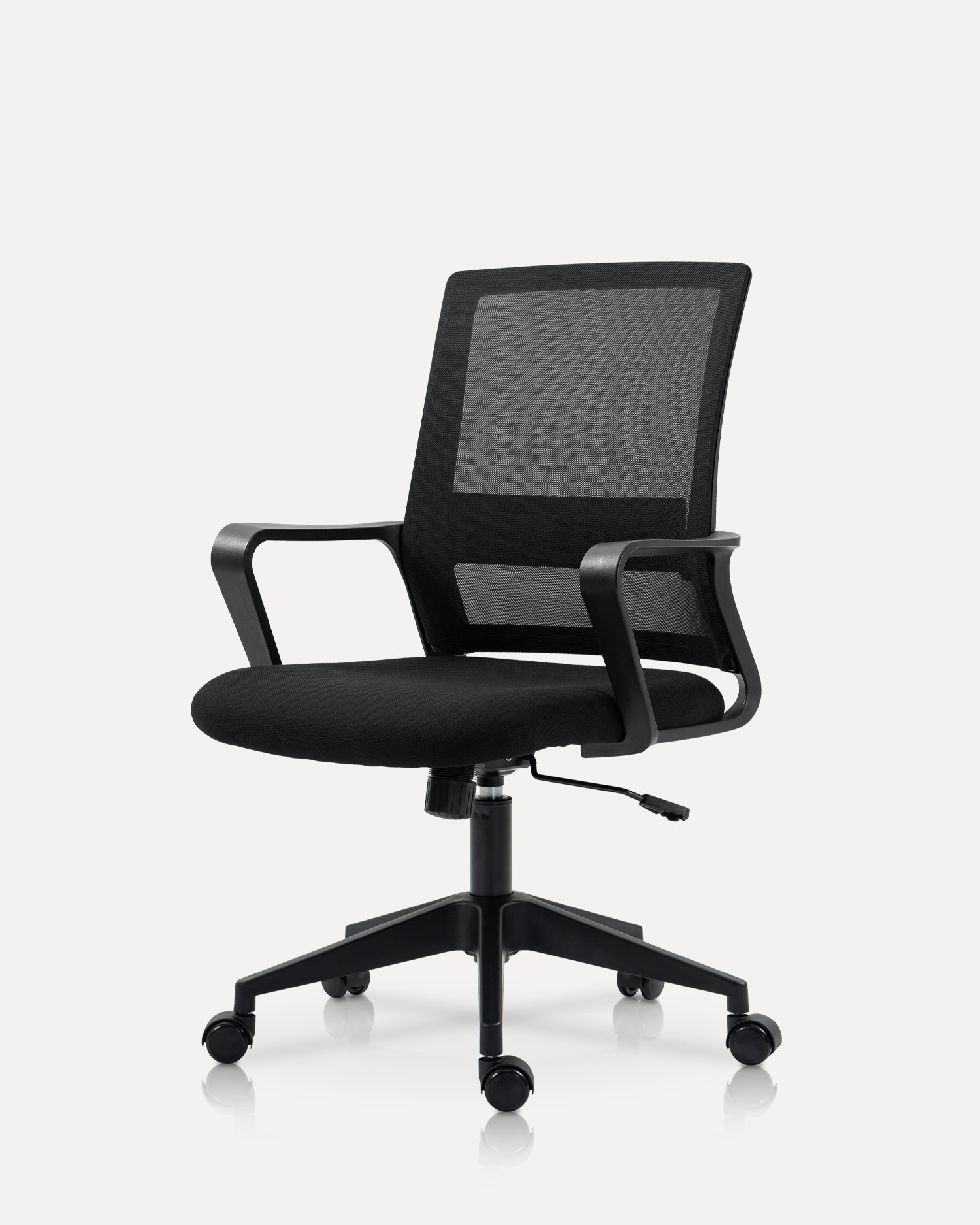 Hladká křivka otočná židle